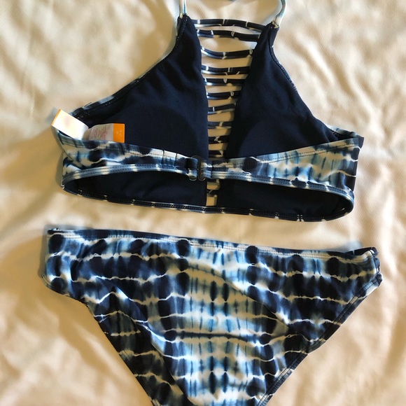 Tie Dye 2 piece Bikini, juniors size medium (7-9) NWOT - Picture 2 of 5
